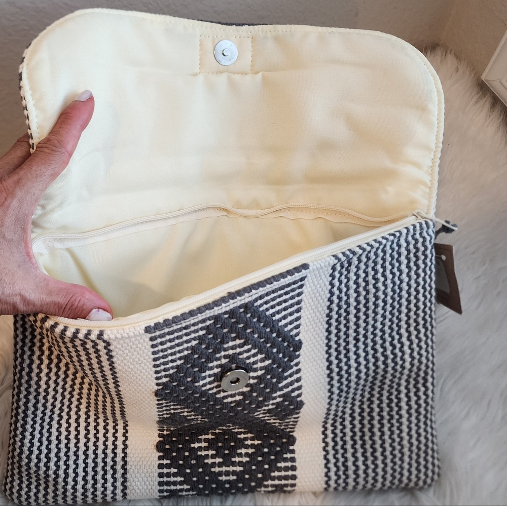 ECLECTIC ARRAY THE IRMA HANDMADE CLUTCH BAG NWT - Picture 9 of 13